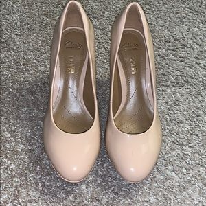 Patent Leather Nude heel